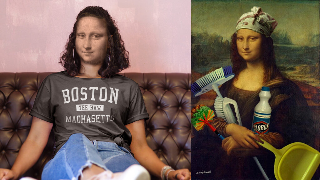 She's an Icon - The Mona Lisa